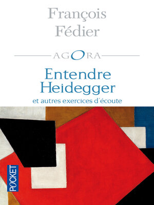 cover image of Entendre Heidegger